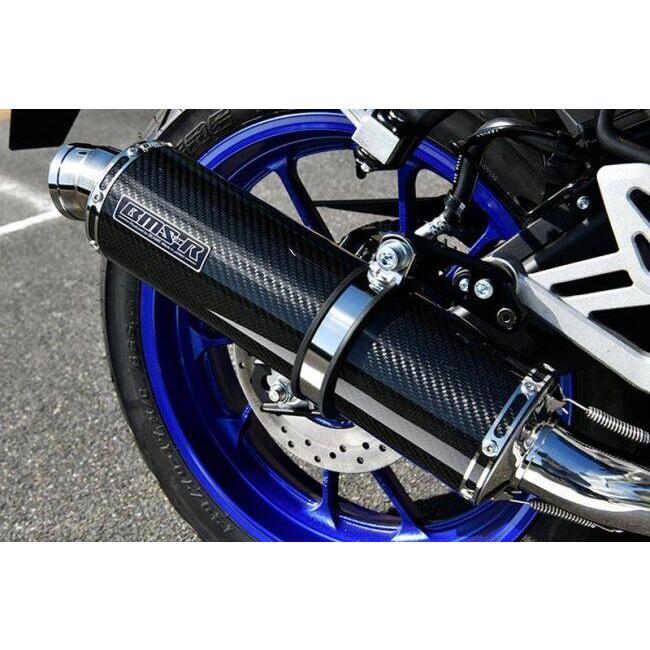 BEAMS ビームス R-EVO フルエキゾーストマフラー サイレンサー：カーボン YZF R-125 R-15 YAMAHA ヤマハ マフラー | BEAMS | 08