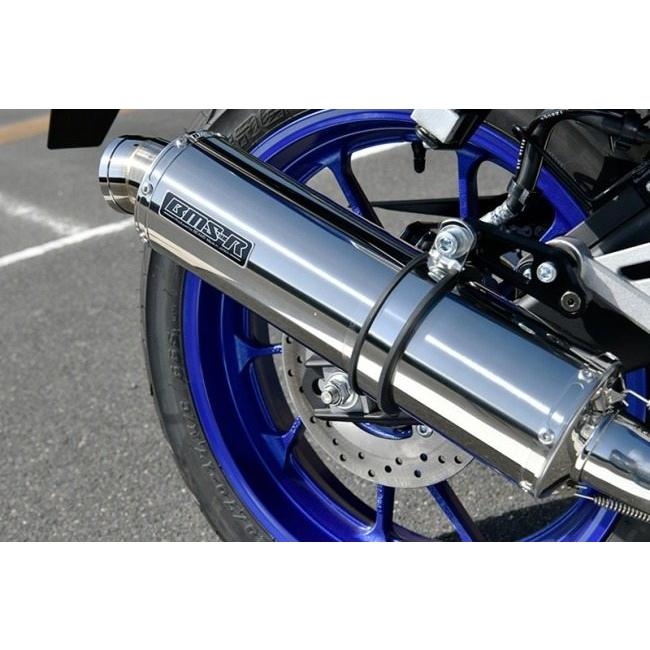 BEAMS ビームス R-EVO フルエキゾーストマフラー サイレンサー：ステンレス YZF R-125 R-15 YAMAHA ヤマハ マフラー_7