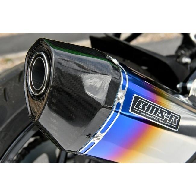 BEAMS ビームス CORSA-EVOII サイレンサー：ヒートチタン ZX-25R