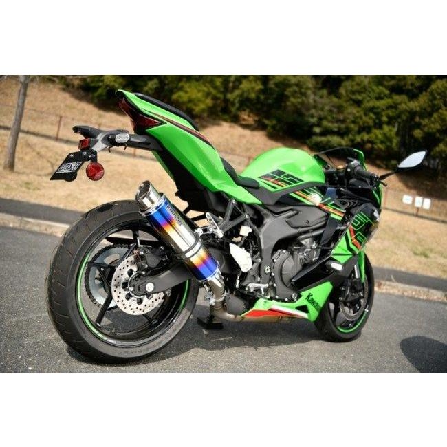BEAMS ビームス R-EVO2 サイレンサー：ヒートチタン ZX-25R KAWASAKI カワサキ スリップオンマフラー マフラー_2