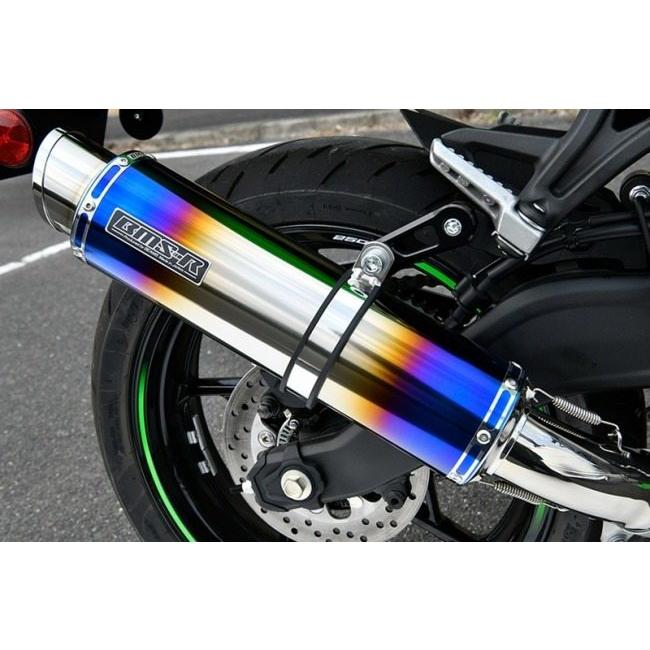 パーツ hitohika BEAMS R-EVO2 ZX-25R(23-) BEAMS（ビームス） R-EVO2 サイレンサー：ヒートチタン ZX-25R