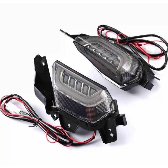 JPA ジェイピーエー LED Front Blinker Cyber Type DRL Color：Red N-MAX YAMAHA ヤマハ ウインカー 灯火類 電装系の画像