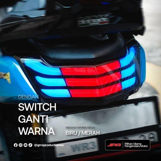 JPA ジェイピーエー Fin Stop Lamp DRL Color：Red N-MAX YAMAHA