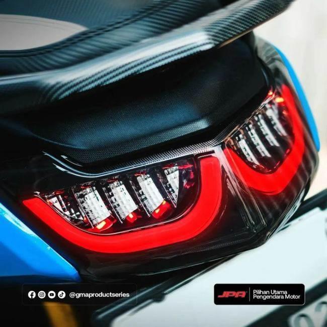 JPA ジェイピーエー Stop Lamp XMAX Style DRL Color：Blue N-MAX YAMAHA ヤマハ テールランプ 灯火類 電装系 | ブランド登録なし | 04