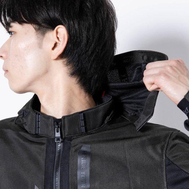 IXON M-PARK AIR A 新品未使用 サンドブラック Sサイズ IXON（イクソン）M-PARK AIR A 春夏フルメッシュパーカ(BLACK/LIGHT