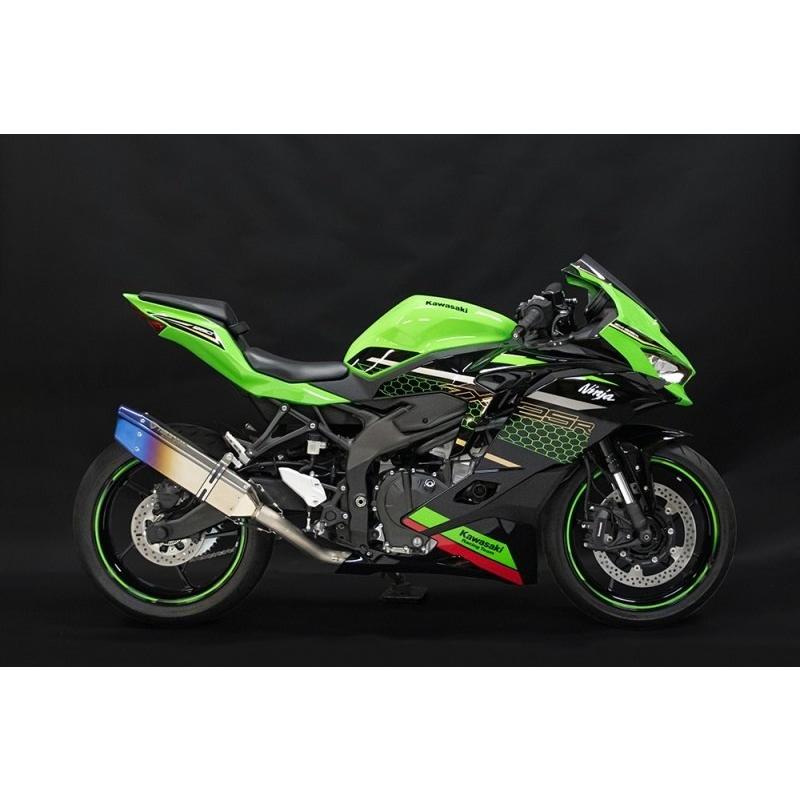 TRICKSTAR トリックスター レーシングコンバートキット IKAZUCHI サイレンサータイプ：IKAZUCHI焼チタン Ninja ZX-25R KAWASAKI カワサキ マフラー | TRICK STAR