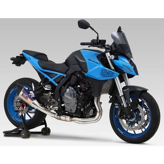 YOSHIMURA ヨシムラ 機械曲R-11 サイクロン 1エンド EXPORT SPEC 政府認証 タイプ：STB(チタンブルーカバー) GSX-8R GSX-8S SUZUKI スズキ マフラー | ヨシムラ | 07