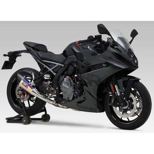 YOSHIMURA ヨシムラ 機械曲R-11 サイクロン 1エンド EXPORT SPEC 政府認証 タイプ：STB(チタンブルーカバー) GSX-8R GSX-8S SUZUKI スズキ マフラー | ヨシムラ | 08
