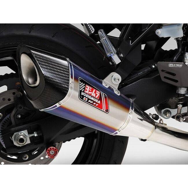 YOSHIMURA ヨシムラ 機械曲R-11 サイクロン 1エンド EXPORT SPEC 政府認証 タイプ：STB(チタンブルーカバー) GSX-8R GSX-8S SUZUKI スズキ マフラー | ヨシムラ | 09