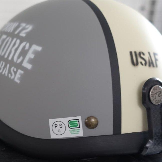 72JAM 72ジャム U.S.A.Fダックテール 半帽タイプヘルメット ヘルメット | 72JAM JET HELMET | 13