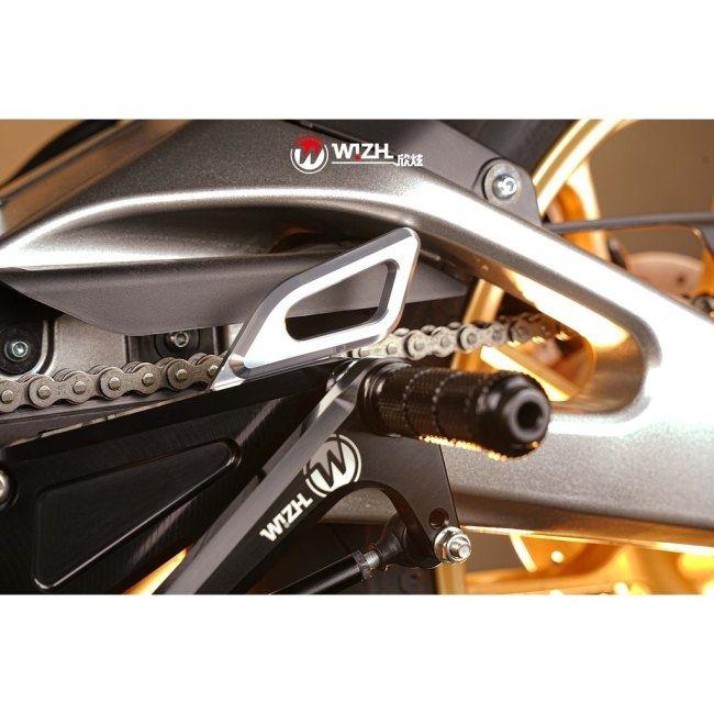 WIZH ウィズ SEV1 バックステップ YZF-R125/R15 V4/M (21-) (QS) Color：Black YZF-R125 YZF-R15 YZF-R15M YAMAHA ヤマハ ステップ 足回り | ウィズ（Karrimor） | 05