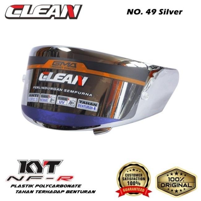 Clean クリーン Helmet Visor Iridium No.49 NF-R NZ-Race NX-Race ヘルメットシールド ヘルメット | ブランド登録なし | 01