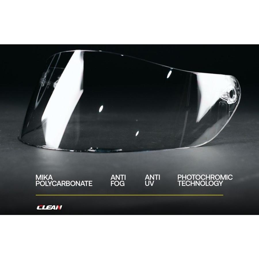Clean クリーン Helmet Visor Photochromic K5 K1 ヘルメットシールド ヘルメット | ブランド登録なし