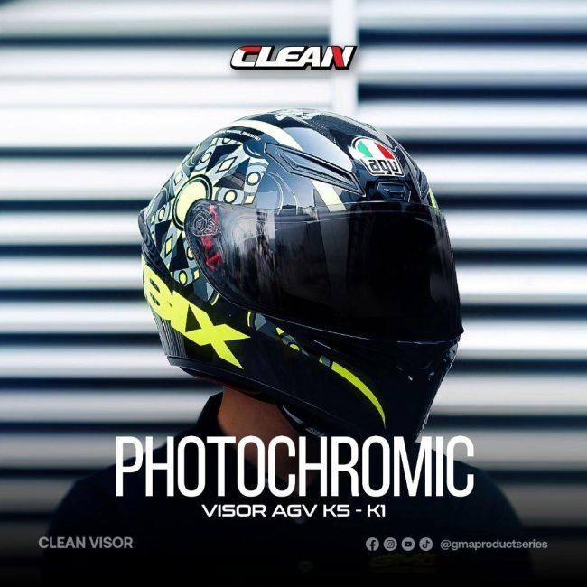Clean クリーン Helmet Visor Photochromic K5 K1 ヘルメットシールド ヘルメット | ブランド登録なし | 03