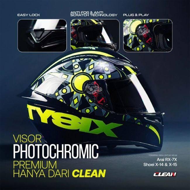 Clean クリーン Helmet Visor Photochromic K5 K1 ヘルメットシールド ヘルメット | ブランド登録なし | 04