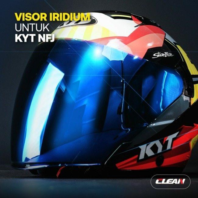 Clean クリーン Helmet Visor Iridium No.43 Color：Revo Red NFJ ヘルメットシールド ヘルメット | ブランド登録なし | 01