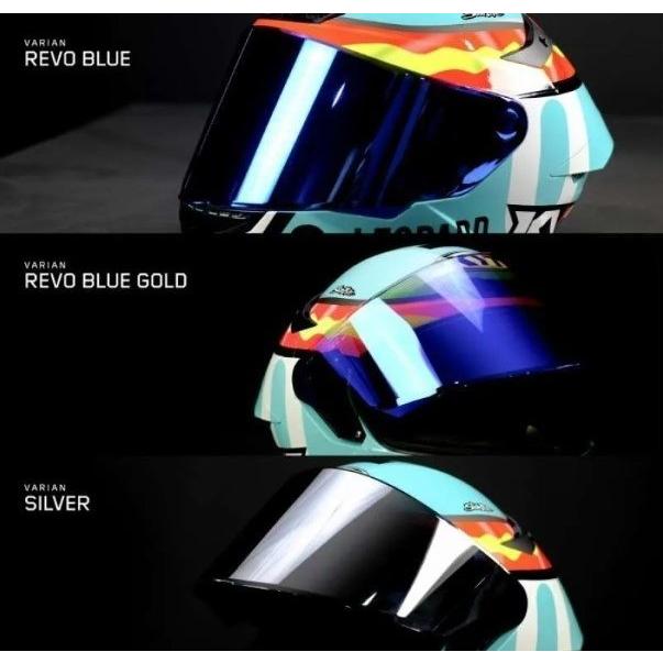 Clean クリーン Helmet Visor Iridium No.45 Color：Revo Blue TT Course ヘルメットシールド ヘルメット | ブランド登録なし | 04