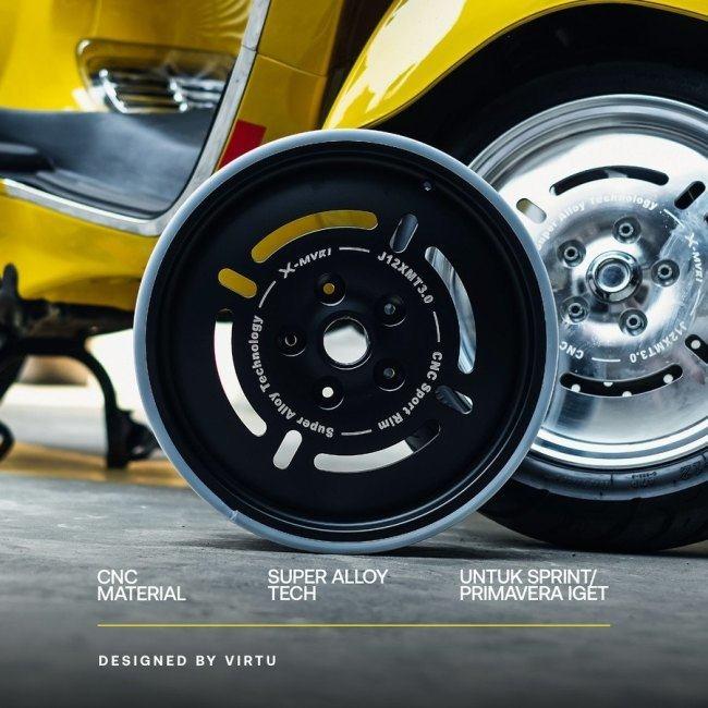 Virtu バーチュ Vintage Wheel Color：Chrome Sprint150 Primavera150