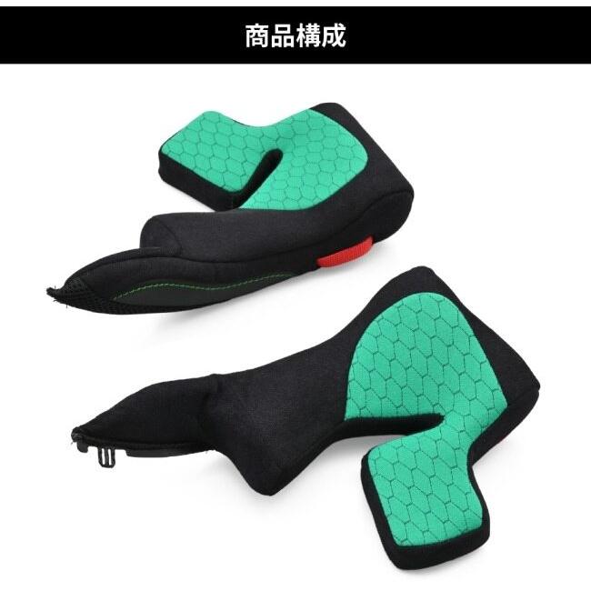 NOLAN ノーラン X804 チークパッドWD タイプ：Mサイズ用 X-804RS ヘルメット内装チークパッド ヘルメット | NOLAN | 03