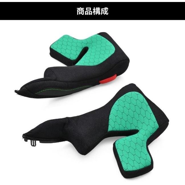 NOLAN（ノーラン） X804 チークパッドWD タイプ：Lサイズ用 X-804RS