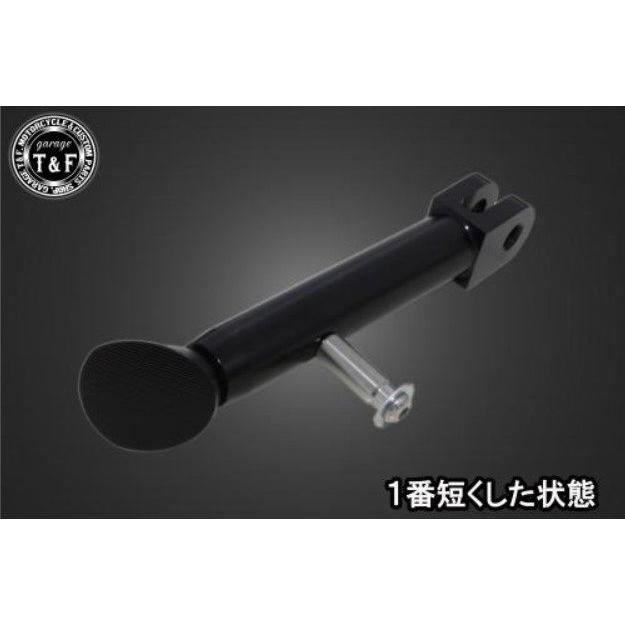 Garage T&F ガレージ ショートサイドスタンド(長さ調整式タイプ) レブル250 HONDA ホンダ サイドスタンド フレーム