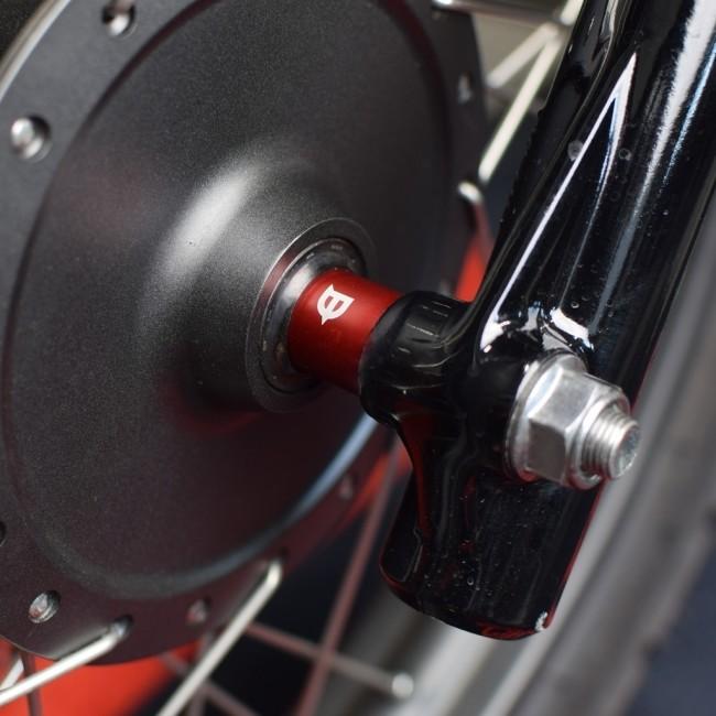 EVATEK エヴァテック アルミホイールカラー2個セット リア用 カラー：ブラック CT125 HONDA ホンダ アクスルカラー ホイール関連 足回り | EVATEK | 01