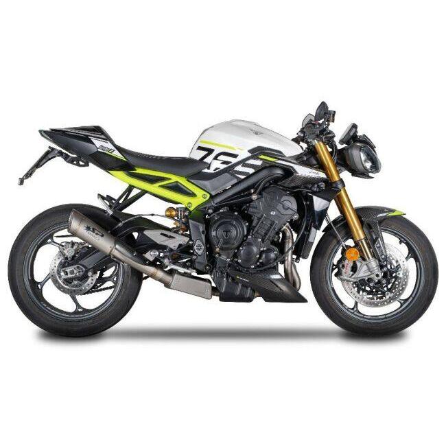 SPARK フルエキゾーストマフラー ストリートトリプル765RS,R用 SPARK EXHAUST スパーク マフラー フルエキゾーストマフラー Street