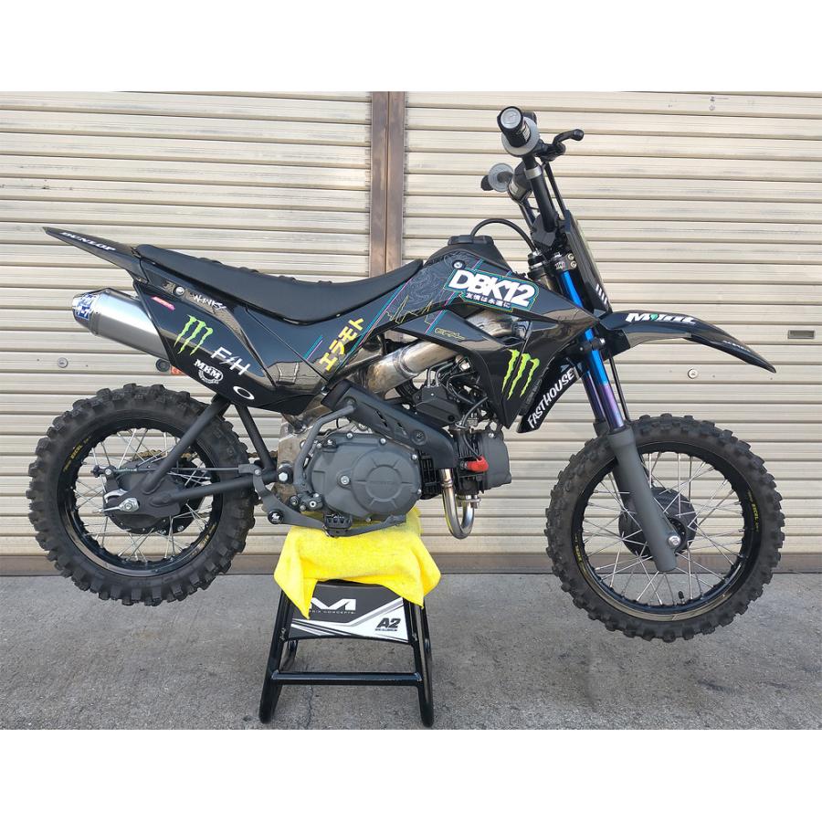 【CRF110F】テックサーフ　 スーパーモトマックス　フルエキゾーストマフラー techserfu（テックサーフ） スーパーモト マックス／Super Moto MAX