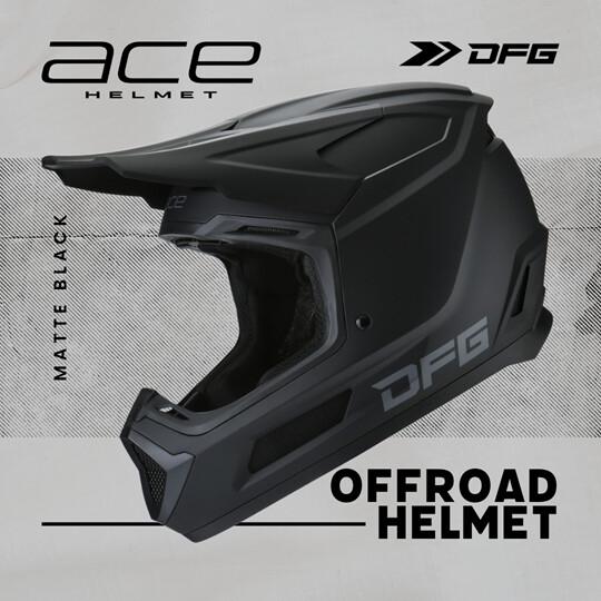 DFG ディーエフジー ACE [エース] オフロードヘルメット サイズ：S(55-56cm) ヘルメット | DFG | 19