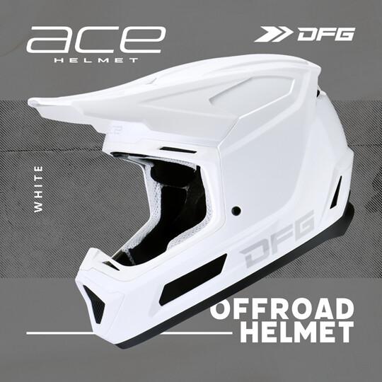 DFG ディーエフジー ACE [エース]  オフロードヘルメット サイズ：XL(61-62cm) ヘルメット | DFG | 18