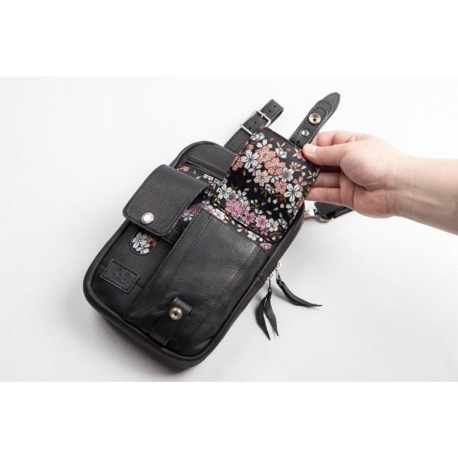 DEGNER（デグナー） 花山レザーホルスターバッグ レッグバッグ