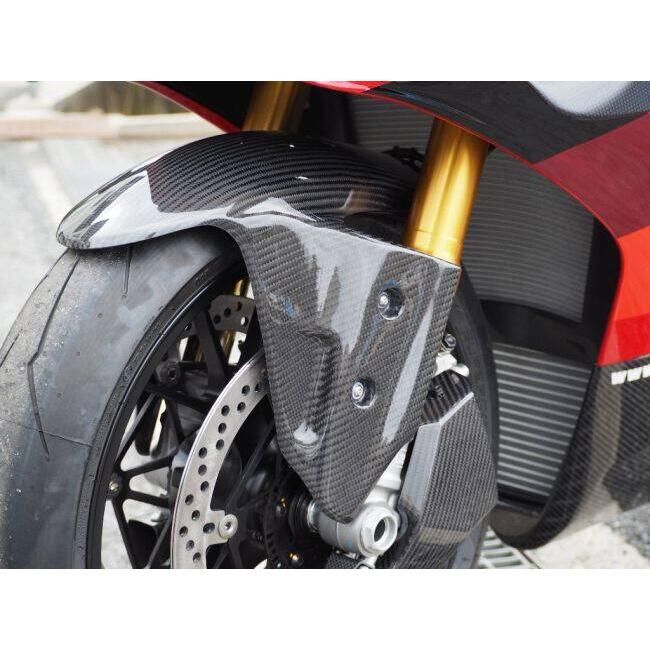 Magical Racing マジカルレーシング フロントフェンダー MagiVeilセラミックコーティング：なし / タイプ：FRP製・黒 Panigale V4R DUCATI ドゥカティ 外装の画像