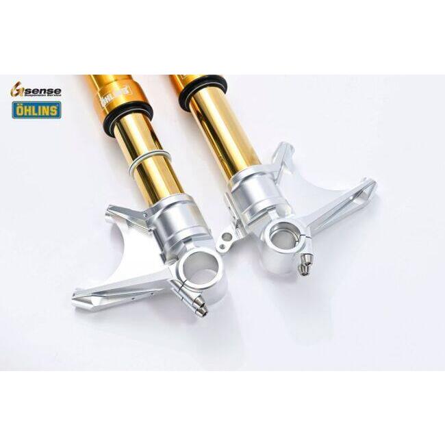 OHLINS フロントフォーク モンスター1100S ドゥカティ モンスター オーリンズフロントフォーク取り付け | らびだ