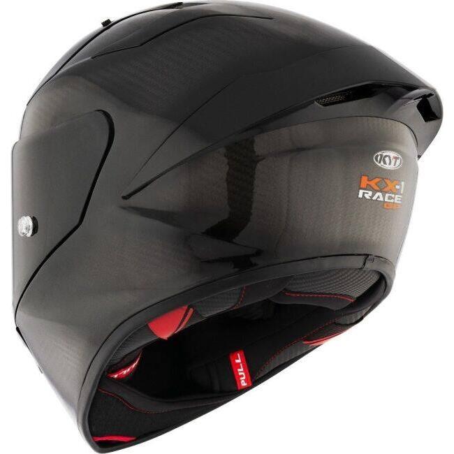 KYT ケイワイティ KX-1 RACE GP CARBON GLOSSY ／E06-FIM［カーボングロス］ヘルメット サイズ：L(59-60cm) フルフェイスヘルメット ヘルメット | ブランド登録なし | 05