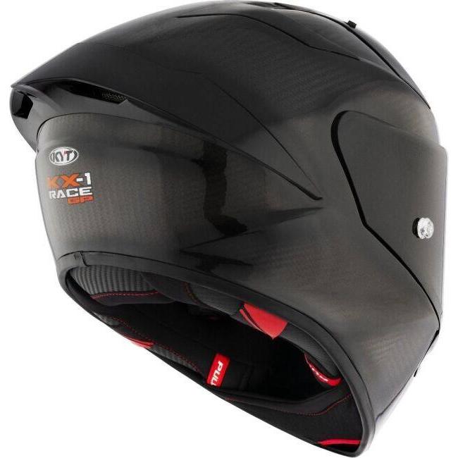KYT ケイワイティ KX-1 RACE GP CARBON GLOSSY ／E06-FIM［カーボングロス］ヘルメット サイズ：L(59-60cm) フルフェイスヘルメット ヘルメット | ブランド登録なし | 06