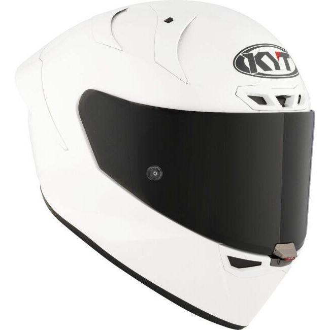 KYT ケイワイティ KX-1 RACE GP PLAIN WHITE ／E06-FIM［プレーン