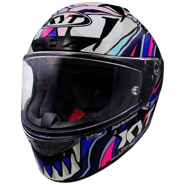 KYT ケイワイティ NZ RACE BASTIANINI REPLICA ／E06［バスティアニーニ レプリカ］ヘルメット サイズ：M(57-58cm) フルフェイスヘルメット ヘルメット | ブランド登録なし | 17