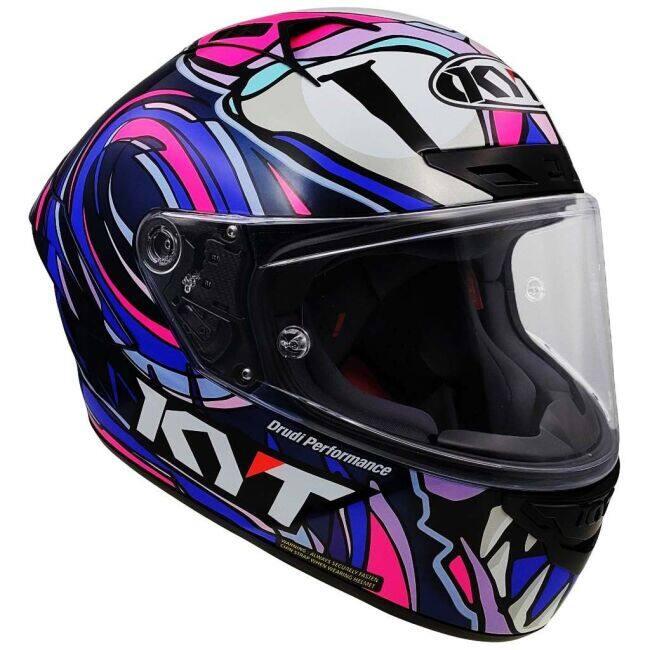 KYT ケイワイティ NZ RACE BASTIANINI REPLICA ／E06［バスティアニーニ レプリカ］ヘルメット サイズ：M(57-58cm) フルフェイスヘルメット ヘルメット | ブランド登録なし | 18