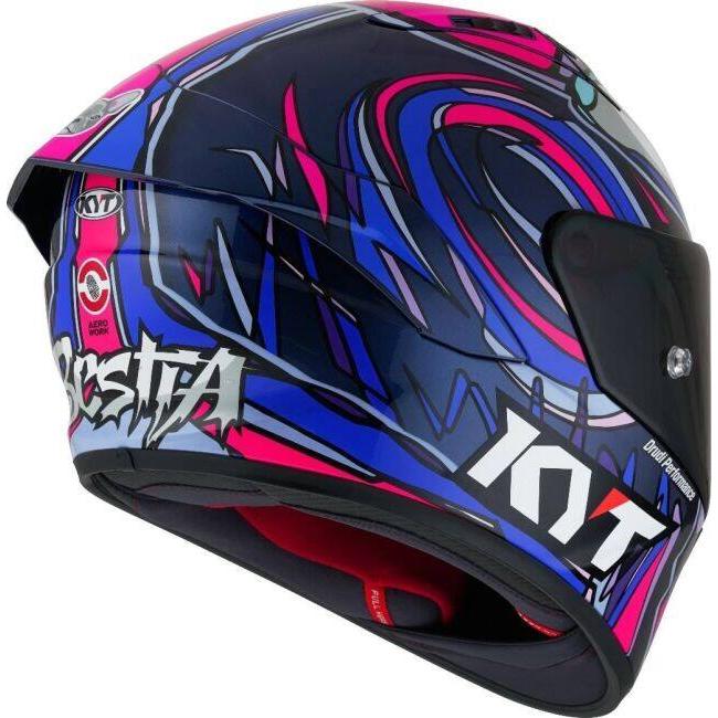KYT ケイワイティ NZ RACE BASTIANINI REPLICA ／E06［バスティアニーニ レプリカ］ヘルメット サイズ：M(57-58cm) フルフェイスヘルメット ヘルメット | ブランド登録なし | 06