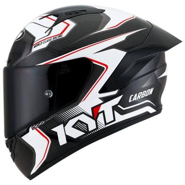 KYT ケイワイティ NZ RACE CARBON COMPETITION WHITE ／E06［カーボンコンペティションホワイト］ヘルメット サイズ：M(57-58cm) フルフェイスヘルメット | ブランド登録なし | 02