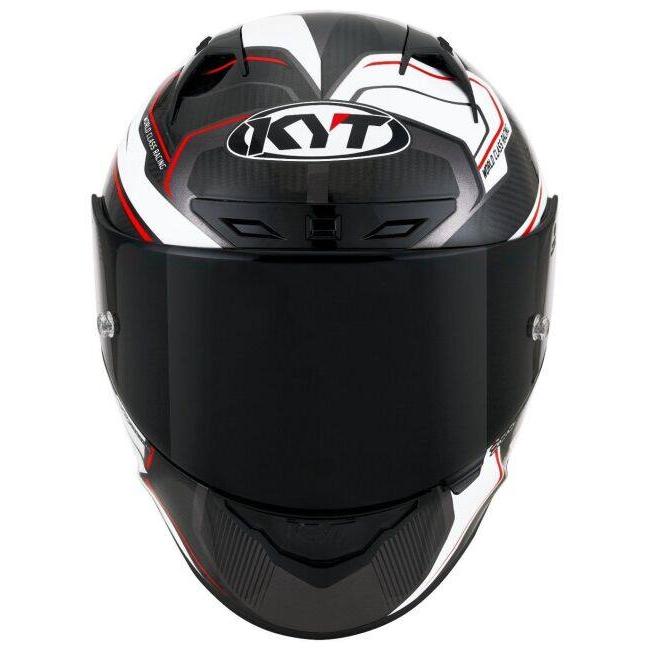 KYT ケイワイティ NZ RACE CARBON COMPETITION WHITE ／E06［カーボンコンペティションホワイト］ヘルメット サイズ：M(57-58cm) フルフェイスヘルメット | ブランド登録なし | 04