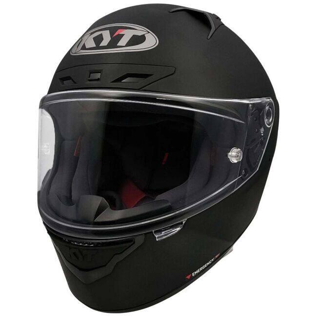 KYT ケイワイティ NZ RACE PLAIN MATT BLACK ／E06［プレーンマット