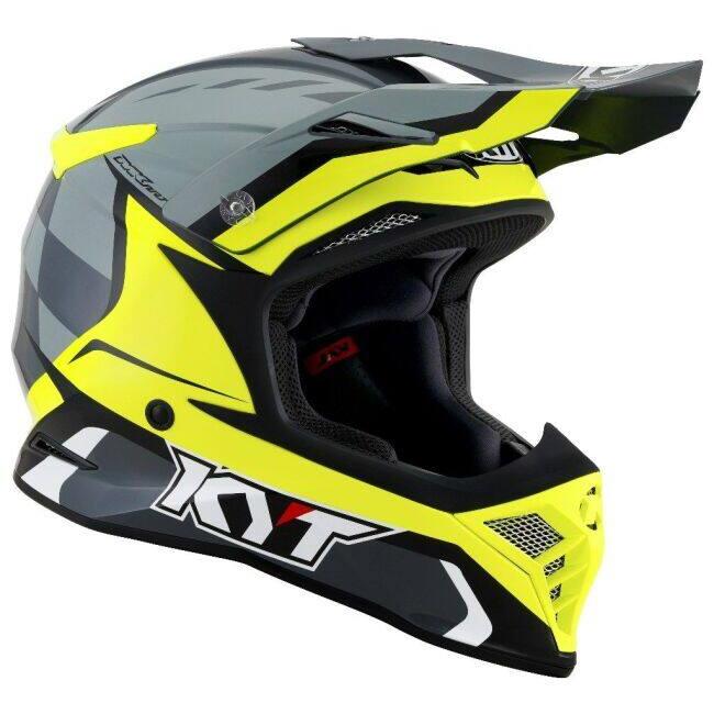KYT ケイワイティ SKYHAWK [スカイホーク] GLOWING ANTHR.／YELLOW［グローイング アンスラサイト／イエロー］ヘルメット サイズ：M(57-58cm) ヘルメット | ブランド登録なし | 01