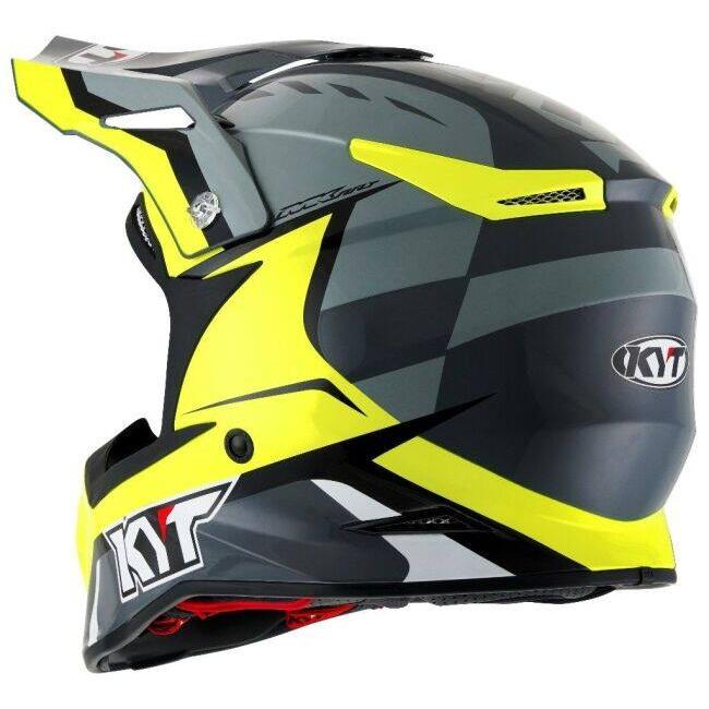 KYT ケイワイティ SKYHAWK [スカイホーク] GLOWING ANTHR.／YELLOW［グローイング アンスラサイト／イエロー］ヘルメット サイズ：M(57-58cm) ヘルメット | ブランド登録なし | 05