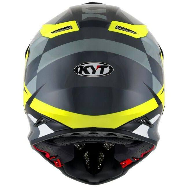 KYT ケイワイティ SKYHAWK [スカイホーク] GLOWING ANTHR.／YELLOW［グローイング アンスラサイト／イエロー］ヘルメット サイズ：M(57-58cm) ヘルメット | ブランド登録なし | 07