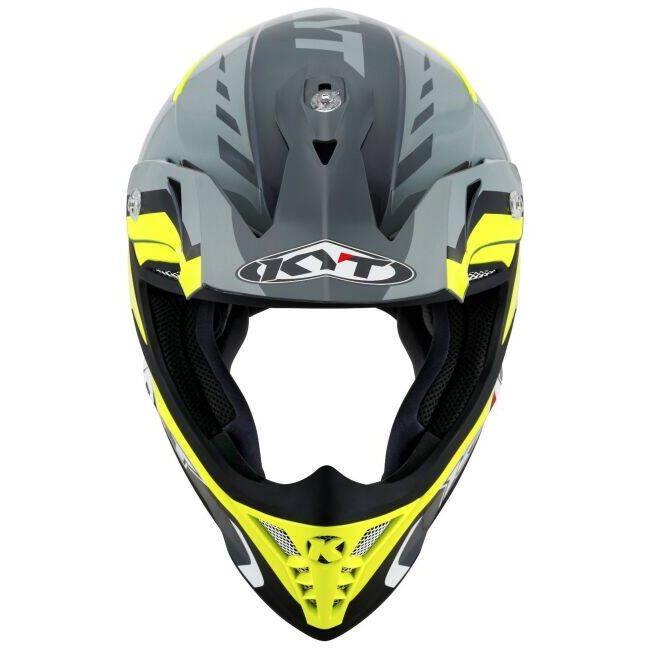 KYT ケイワイティ SKYHAWK [スカイホーク] GLOWING ANTHR.／YELLOW［グローイング アンスラサイト／イエロー］ヘルメット サイズ：L(59-60cm) ヘルメット | ブランド登録なし | 04