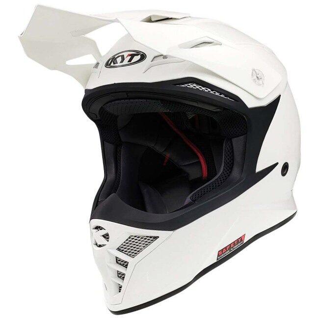 KYT ケイワイティ SKYHAWK [スカイホーク] PLAIN WHITE［プレーン ホワイト］ヘルメット サイズ：M(57-58cm) オフロードヘルメット ヘルメット | ブランド登録なし | 11