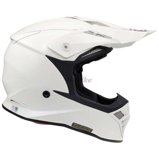 KYT ケイワイティ SKYHAWK [スカイホーク] PLAIN WHITE［プレーン ホワイト］ヘルメット サイズ：M(57-58cm) オフロードヘルメット ヘルメット | ブランド登録なし | 14