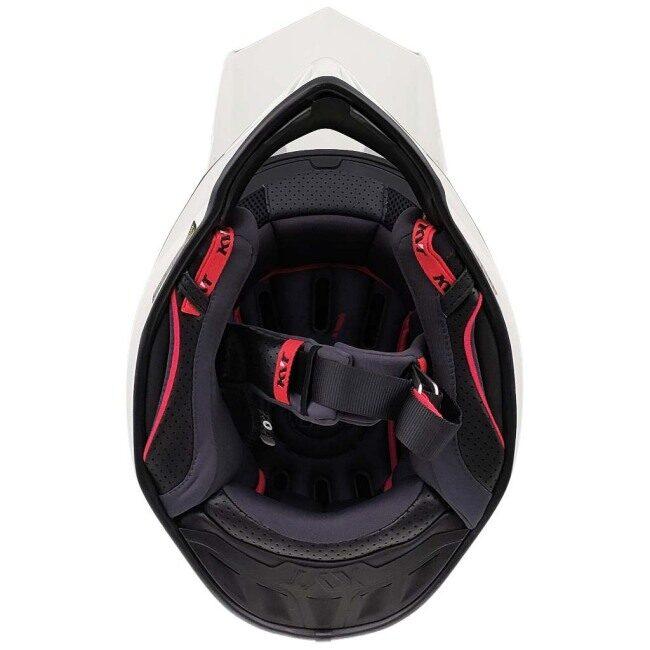 KYT ケイワイティ SKYHAWK [スカイホーク] PLAIN WHITE［プレーン ホワイト］ヘルメット サイズ：M(57-58cm) オフロードヘルメット ヘルメット | ブランド登録なし | 16