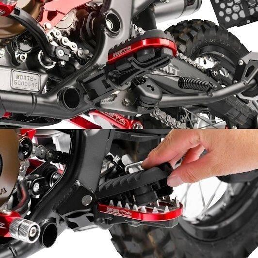 ZETA RACING ジータ レーシング アドベンチャーフットペグ CROSS CUB110 HONDA ホンダ フットペグ ステップ 足回り | ブランド登録なし | 05